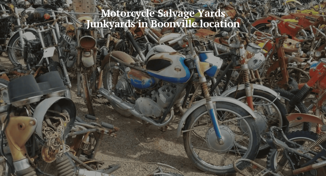 Motorcycle salvage yards/Junkyards in Boonville