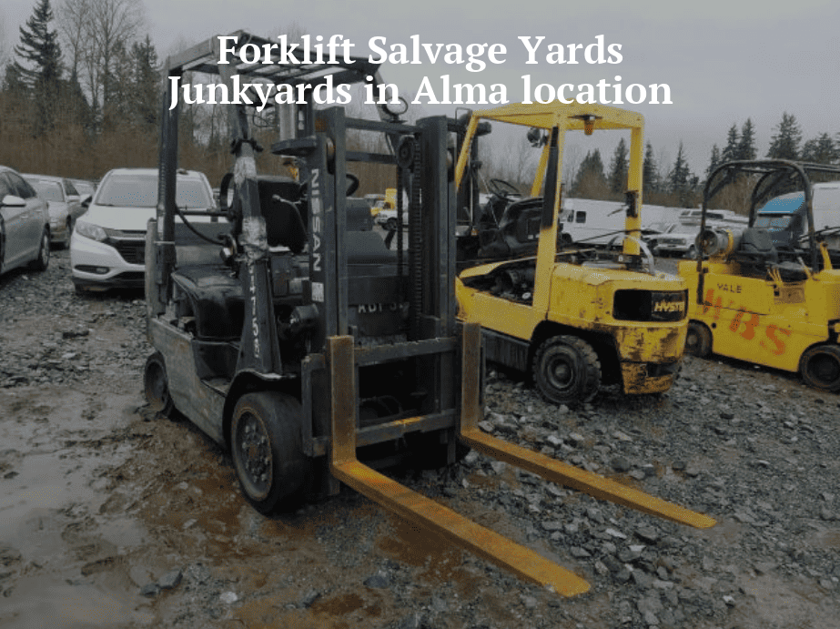 Forklift salvage yards/Junkyards in Alma